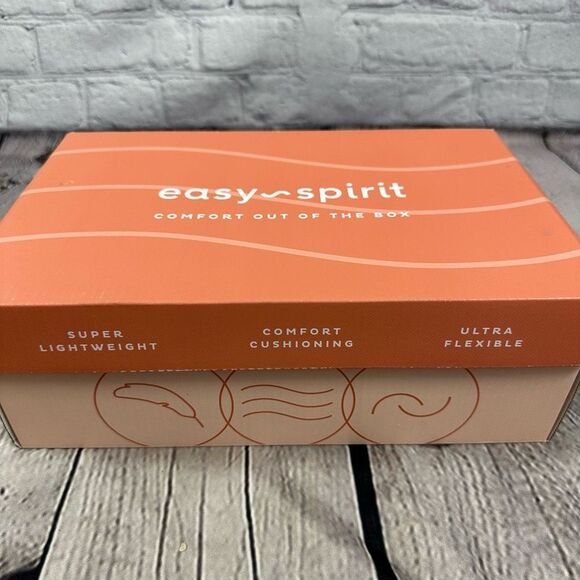 Easy Spirit Women’s Mar Leather Comfort Sandals Ultra Flexible Dark Blue 11M NWT - Picture 7 of 7